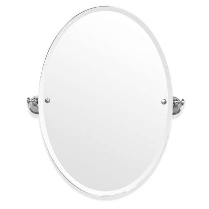 Зеркало косметическое Tiffany World Harmony TWHA021cr овальное, хром