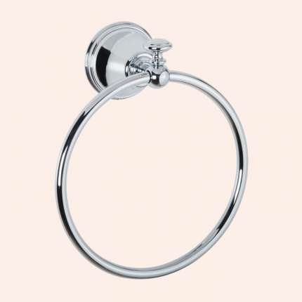 Держатель полотенец Tiffany World Harmony TWHA015cr кольцо, хром