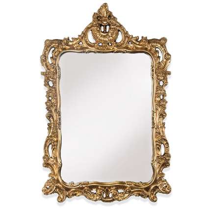 Зеркало для ванной Tiffany World TW02002oro 71х107 см, золото 