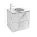 Тумба для ванной Jacob Delafon Odeon Rive Gauche EB2522-R5-NR4 80 см, белый мрамор