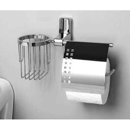 Держатель туалетной бумаги и освежителя воздуха WasserKraft Leine K-5059 хром
