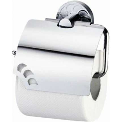 Держатель туалетной бумаги WasserKraft Isen K-4025 с крышкой хром