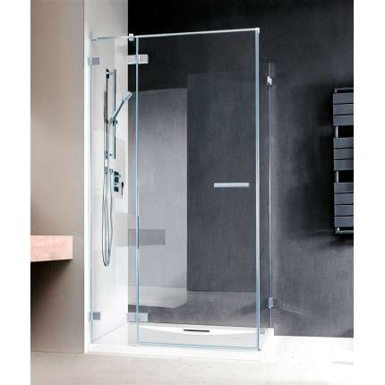 Дверь для душевого уголка Radaway Euphoria KDJ 120x200 профиль хром, стекло прозрачное, петли слева