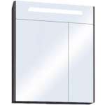 Зеркало-шкаф Акватон Сильва 60 с подсветкой 1A216202SIW50 дуб макиато