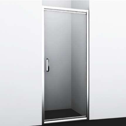 Душевая дверь WasserKraft Salm 100x200 27I12 хром прозрачная