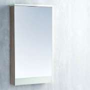 Зеркало-шкаф Акватон Эмма 46 1A221802EAD80 белый дуб навара