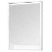 Зеркало-шкаф Акватон Капри 60 с подсветкой 1A230302KP010 белый