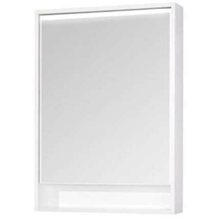 Зеркальный шкаф Акватон Капри 60 с подсветкой 1A230302KP010 белый