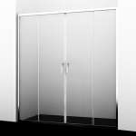 Душевая дверь WasserKraft Lippe 45S09 170 стекло прозрачное