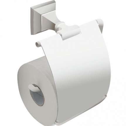 Держатель туалетной бумаги Art Max Zoe AM-G-6835-Bi с крышкой белый