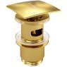 Донный клапан WasserKraft Aisch A165 золото матовое