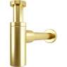 Сифон для раковины WasserKraft Aisch A170 золото матовое