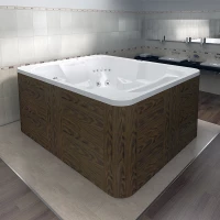 Мини-бассейн Радомир Колизей 250x200 с гидромассажем