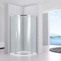 Душевой уголок Black&White S301-1000 100x100