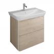 Тумба с раковиной Burgbad Iveo SFEN080F2747G0161C0001*1 подвесная