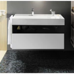 Тумба с раковиной Burgbad Yumo SFKL102 F3193 G0179 C0001*1 подвесная