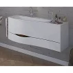 Тумба с раковиной Burgbad Sinea SFFQ121L F2800 G0165 C0001*1 подвесная