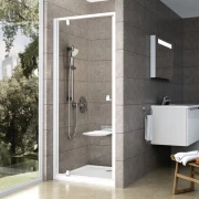 Душевая дверь Ravak Pivot PDOP1-90 блестящая + стекло транспарент 03G70C00Z1