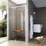 Душевая дверь Ravak Pivot PDOP2-110 блестящая + стекло транспарент 03GD0C00Z1