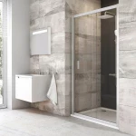 Душевая дверь Ravak Blix BLDP2-120 блестящий + грапе 0PVG0C00ZG