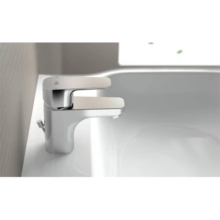 Смеситель для раковины Ideal Standard Ceraplan III B0700AA со сливным гарнитуром, хром
