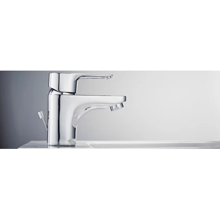 Смеситель для раковины Ideal Standard Ceraplan III B0704AA со сливным гарнитуром, хром