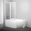 Шторка для ванны Ravak Rosa Rain L 160 VSK2 76L9010041