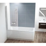 Шторка для ванны Ravak Chrome CVS1-80 L блестящий, стекло Transparent 7QL40C00Z1
