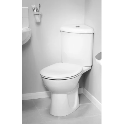 Унитаз напольный VitrA Arkitekt 9754B003-7200 угловой, с сиденьем