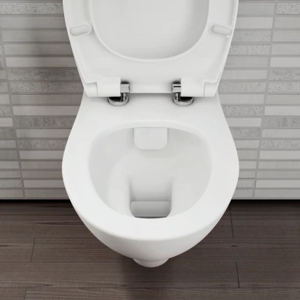 Унитаз подвесной VitrA S20 9004B003-7202 безободковый, с инсталляцией и сиденьем микролифт