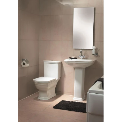 Унитаз напольный VitrA Serenada 9722B003-7204 с сиденьем