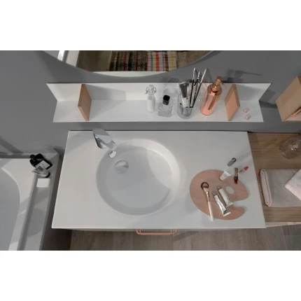 Раковина Jacob Delafon Odeon Rive Gauche EXAU112-Z-00 101х51,2 см