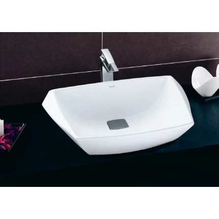 Раковина накладная TOTO Jewelhex LW681B#W 