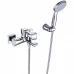 Смеситель для ванны Lemark LM0514C EVITTA , с коротким изливом, дивертор с кер. пласт, хром