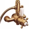Смеситель термостат Gattoni Termostatici TSRE940V0.I br для душа, бронза