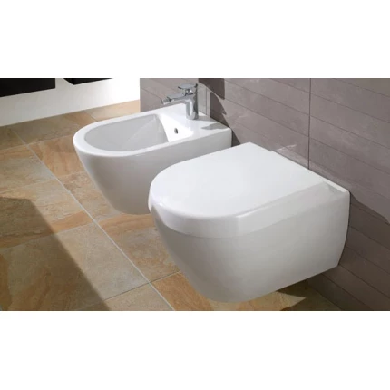Сиденье для унитаза Villeroy Boch Subway 2.0 9M68 S1 01 с крышкой