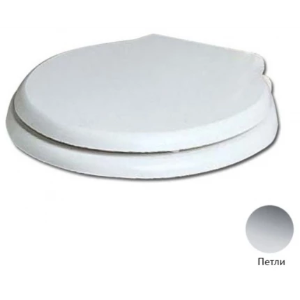 Сиденье для унитаза Azzurra Jubilaeum/Giunone 1800/F bi/cr с микролифтом, хром