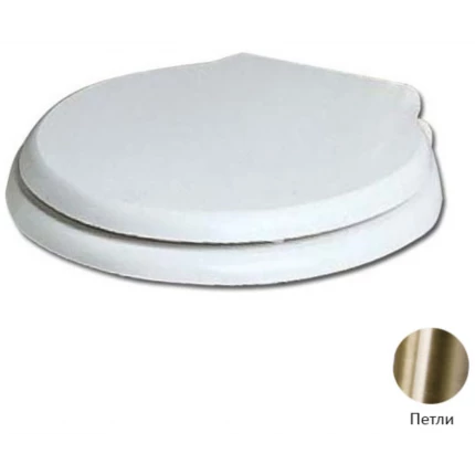 Сиденье для унитаза Azzurra Jubilaeum/Giunone 1800/F bi/br с микролифтом, бронза