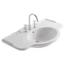 Раковина Globo Paestum PA022.BI*1 мебельная 110x60 см