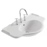 Раковина Globo Paestum PA056.BI*1 мебельная 90x56 см
