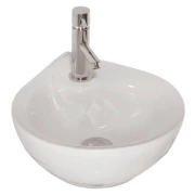 Раковина Globo Lavabi d'arr MI013.BI*1 подвесная 35x35 см