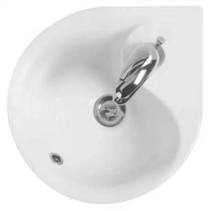 Раковина Globo Lavabi d'arr MI013.BI*1 подвесная 35x35 см, белая