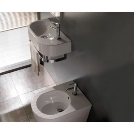 Раковина Globo Forty3 SCT55.BI*1dx подвесная 55x27 см, белая