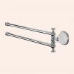 Держатель полотенец Tiffany World Harmony TWHA013bi/cr двойной 49 см 