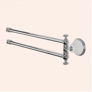 Держатель полотенец Tiffany World Harmony TWHA013bi/cr двойной 49 см 
