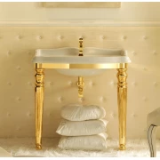 Структура металлическая Tiffany World King TWKI3090.3oro под раковину, золото