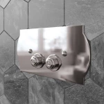 Клавиша смыва Tiffany World TW300.1cr для бачков Geberit UP320, хром