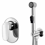 Гигиенический душ со смесителем WasserKraft A11057 хром