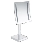Косметическое зеркало WasserKraft K-1007 LED хром
