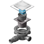 Душевой трап Pestan Confluo Standard 13000106 с решеткой